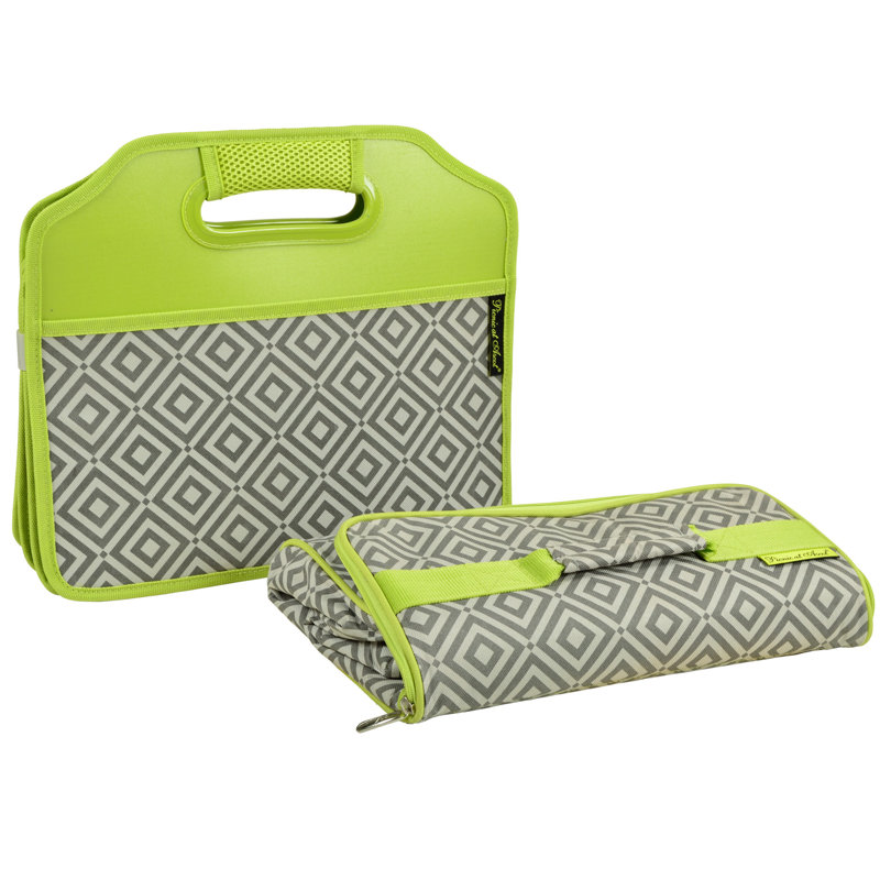 Picnic at Ascot Canvas Picnic Basket Wayfair